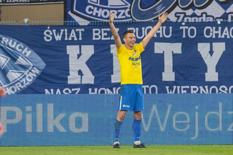 Football. Fortuna I Liga. Ruch Chorzow - Odra Opole. 19.05.2023