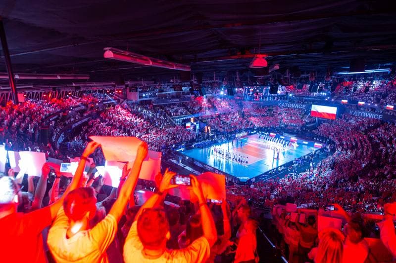 Volleyball. FIVB Men's World Championship. Poland - USA. 30.08.2022