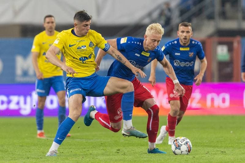 Football. Fortuna I Liga. Ruch Chorzow - Odra Opole. 19.05.2023