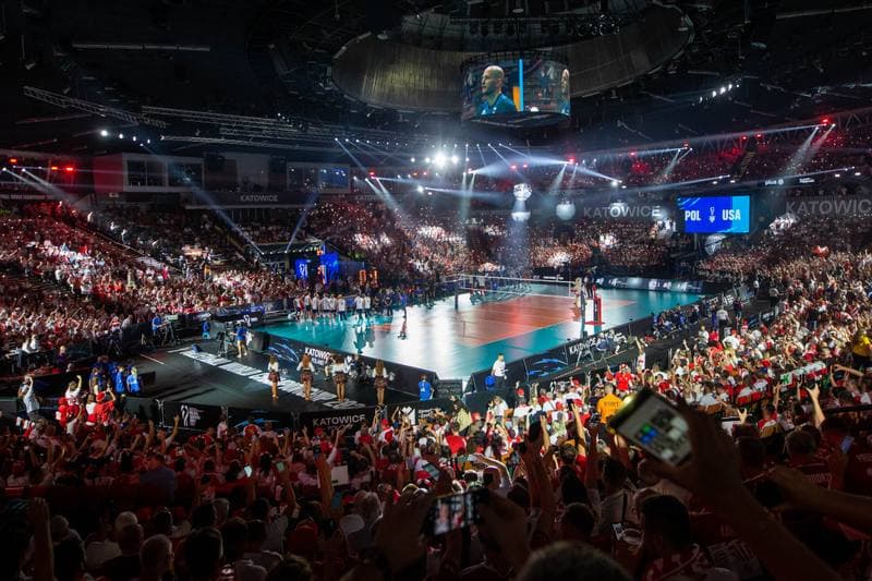 Volleyball. FIVB Men's World Championship. Poland - USA. 30.08.2022
