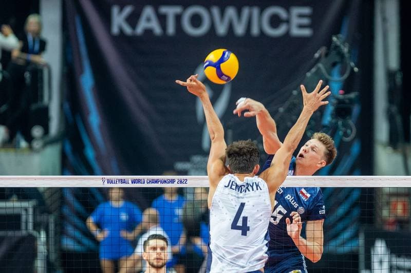 Volleyball. FIVB Men's World Championship. Poland - USA. 30.08.2022