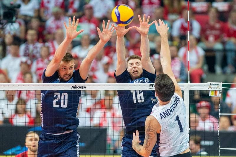 Volleyball. FIVB Men's World Championship. Poland - USA. 30.08.2022