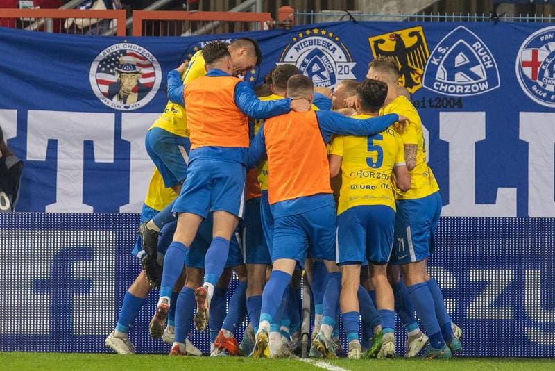 Football. Fortuna I Liga. Ruch Chorzow - Odra Opole. 19.05.2023