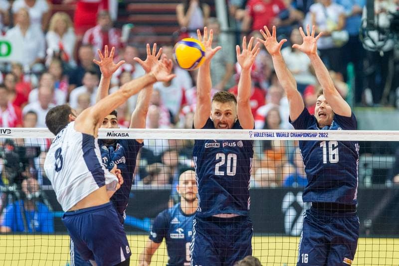 Volleyball. FIVB Men's World Championship. Poland - USA. 30.08.2022