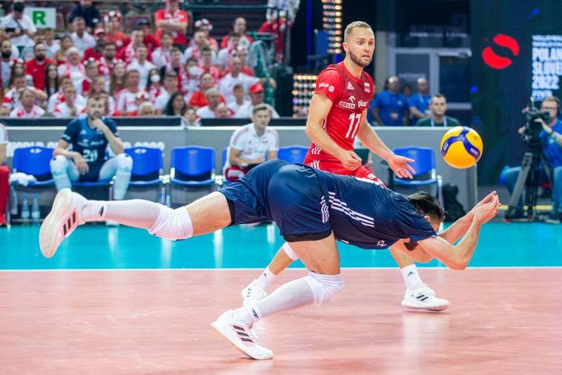 Volleyball. FIVB Men's World Championship. Poland - USA. 30.08.2022