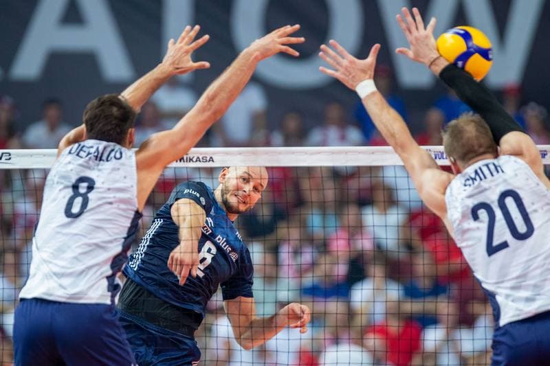 Volleyball. FIVB Men's World Championship. Poland - USA. 30.08.2022