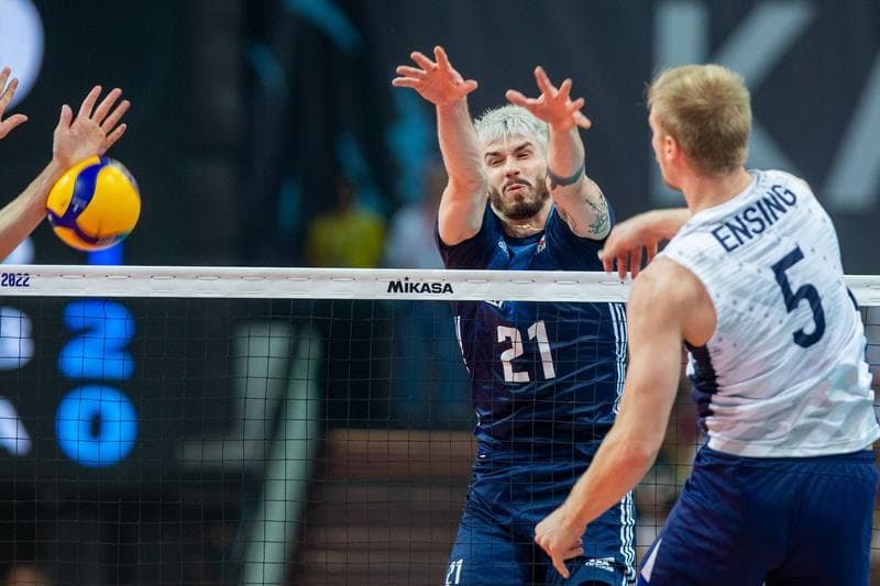 Volleyball. FIVB Men's World Championship. Poland - USA. 30.08.2022