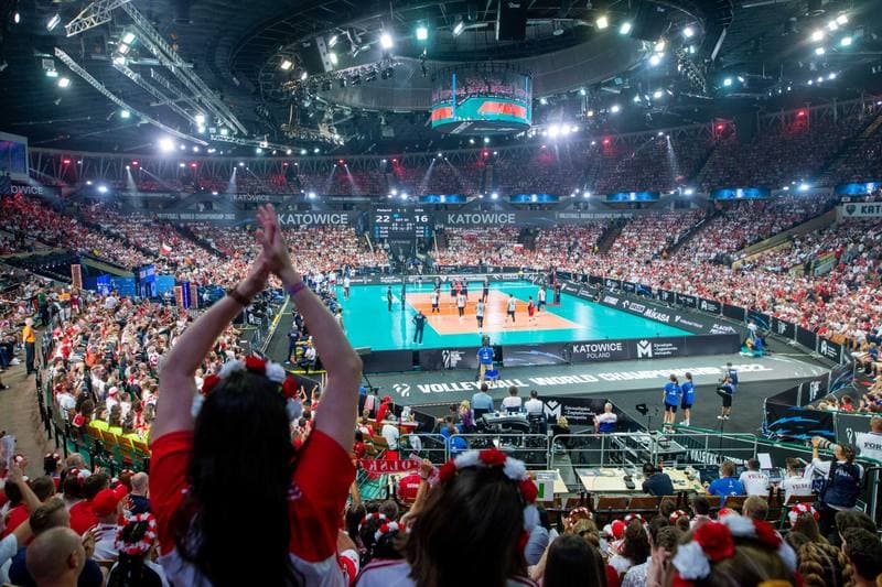 Volleyball. FIVB Men's World Championship. Poland - USA. 30.08.2022