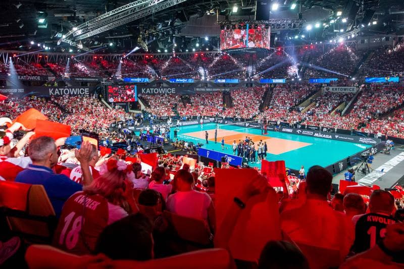 Volleyball. FIVB Men's World Championship. Poland - USA. 30.08.2022