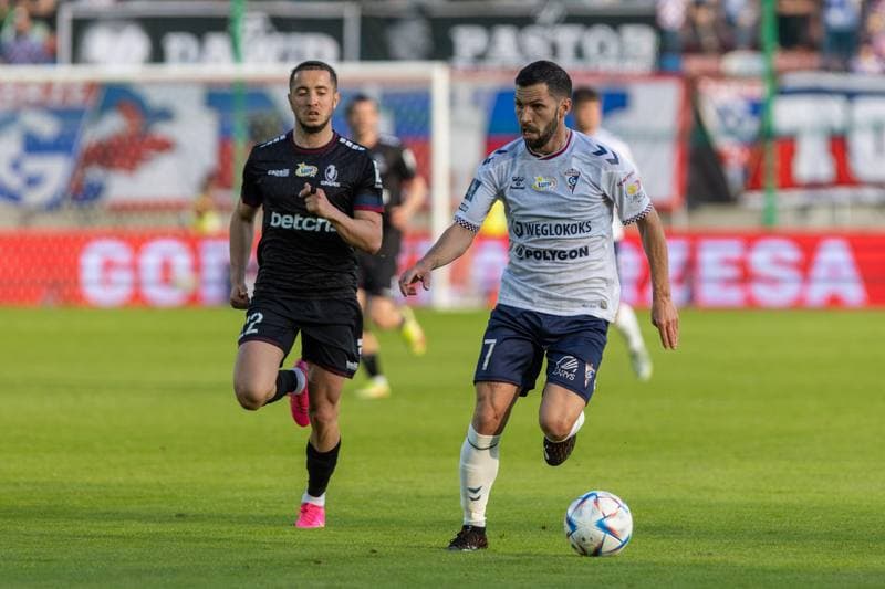 Football. PKO BP Ekstraklasa. Gornik Zabrze - Pogon Szczecin. 20.05.2023