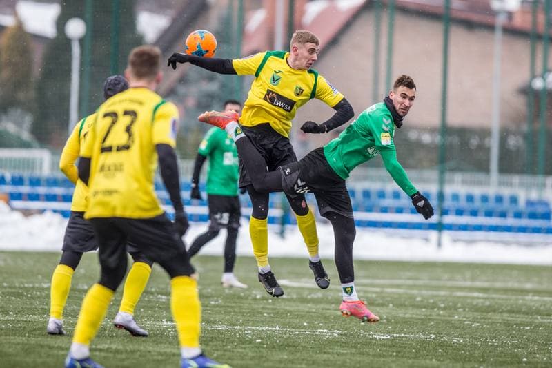 Football. Sparing. GKS Katowice - GKS Jastrzebie. 22.01.2022