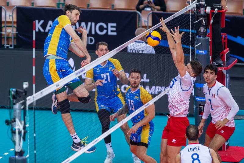 Volleyball. FIVB Men's World Championship. Ukraine - Puerto Rico. 31.08.2022