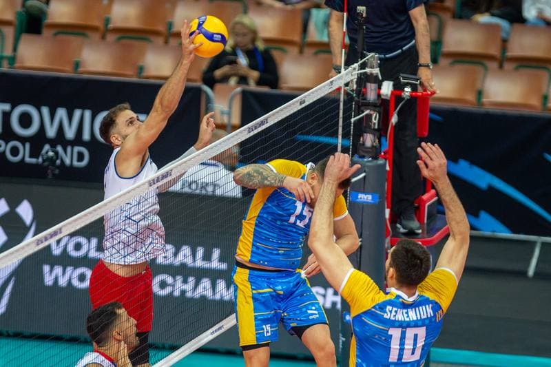 Volleyball. FIVB Men's World Championship. Ukraine - Puerto Rico. 31.08.2022