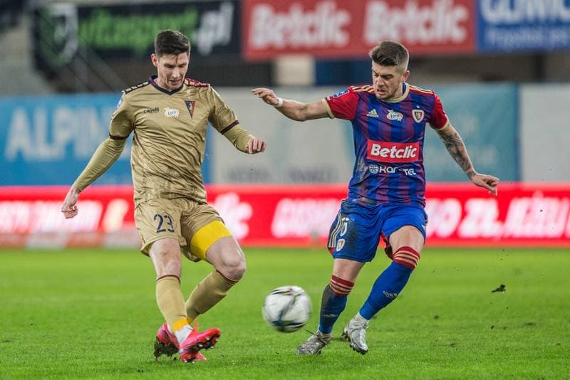 Football. PKO BP Ekstraklasa. Piast Gliwice - Pogon Szczecin. 05.02.2022