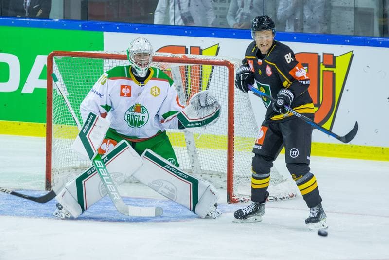 Ice Hockey. Champions Hockey League. GKS Katowice - Rogle BK. 01.09.2022