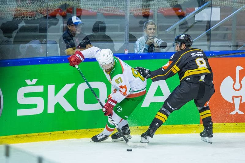 Ice Hockey. Champions Hockey League. GKS Katowice - Rogle BK. 01.09.2022