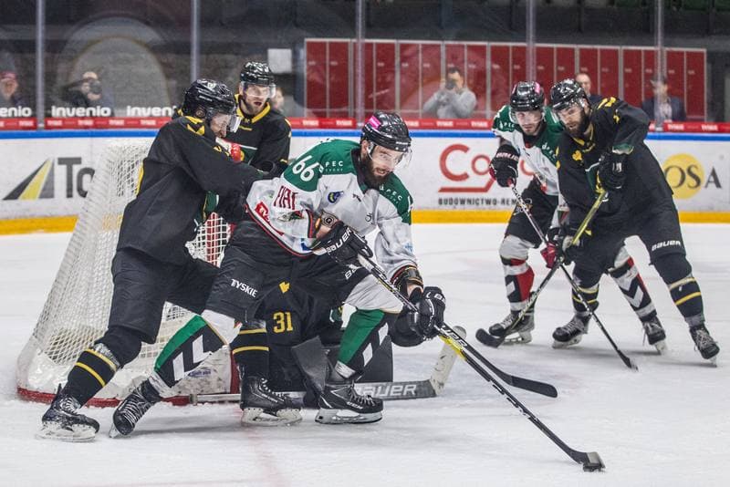 Ice Hockey. Polska Hokej Liga. GKS Tychy - GKS Katowice. 28.03.2022