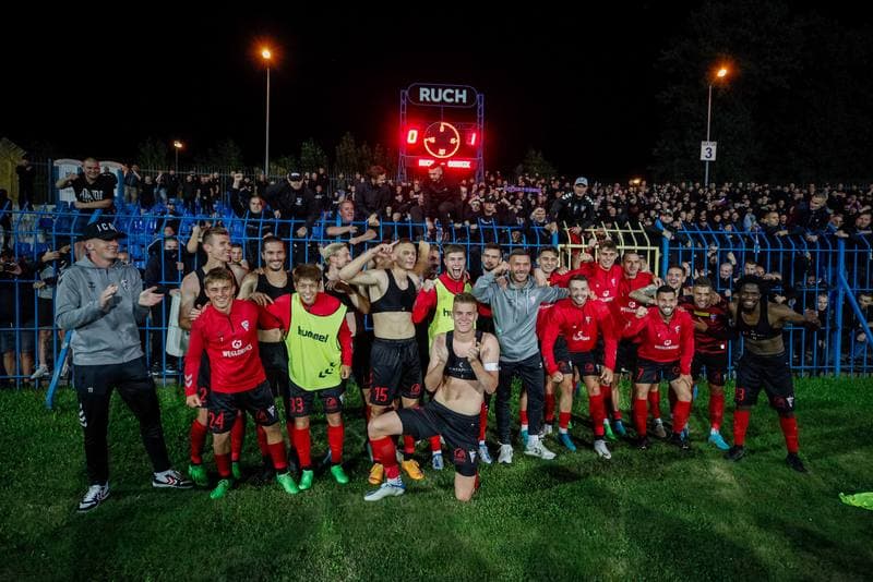 Football. Fortuna Puchar Polski. Ruch Chorzow - Gornik Zabrze. 01.09.2022