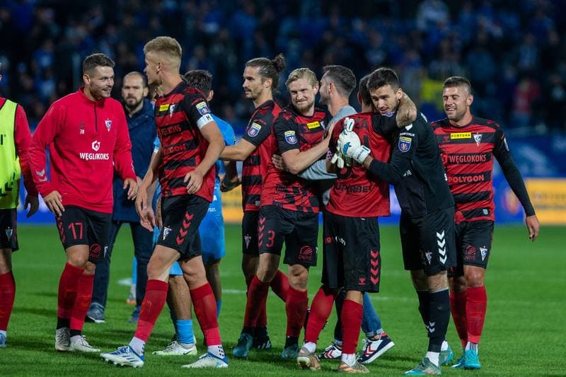 Football. Fortuna Puchar Polski. Ruch Chorzow - Gornik Zabrze. 01.09.2022