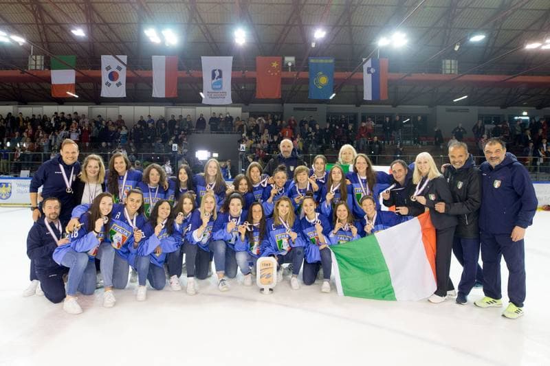 Ice Hockey. Women's World Championship Division 1B. Poland - China. 14.04.2022