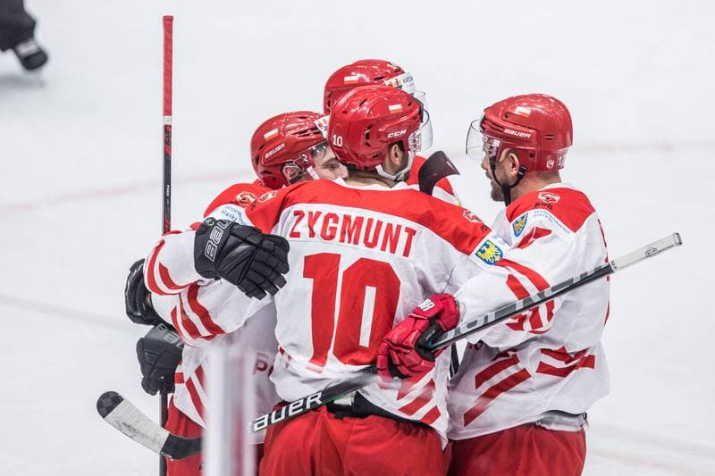 Ice Hockey. World Championship Division 1 Group B. Poland - Estonia. 26.04.2022