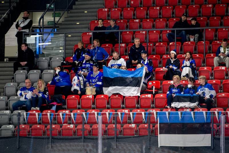 Ice Hockey. World Championship Division 1 Group B. Estonia - Serbia. 30.04.2022