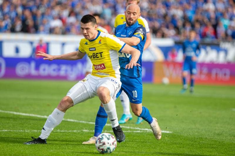 Football. Baraz o Fortuna I liga. Ruch Chorzow - Motor Lublin. 29.05.2022