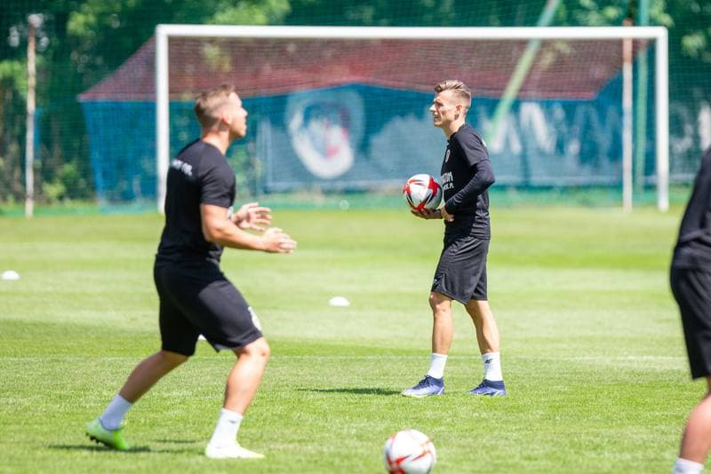 Football. Piast Gliwice. Training. 15.06.2022