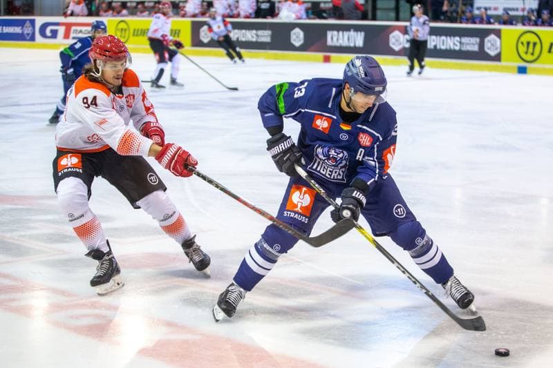 Ice Hockey. Champions Hockey League. Comarch Cracovia - Straubing Tigers. 02.09.2022