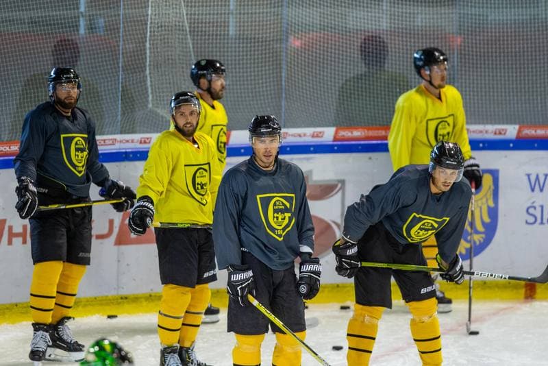 Ice Hockey. GKS Katowice. Training. 01.08.2022