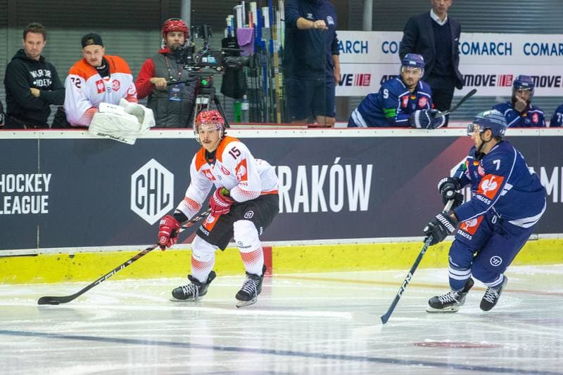 Ice Hockey. Champions Hockey League. Comarch Cracovia - Straubing Tigers. 02.09.2022