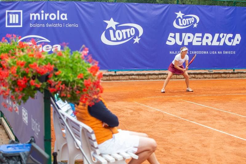 Tennis. Lotto SuperLiga. KT Kubala Ustron - Park Tenisowy Olimpia Poznan. 07.08.2022