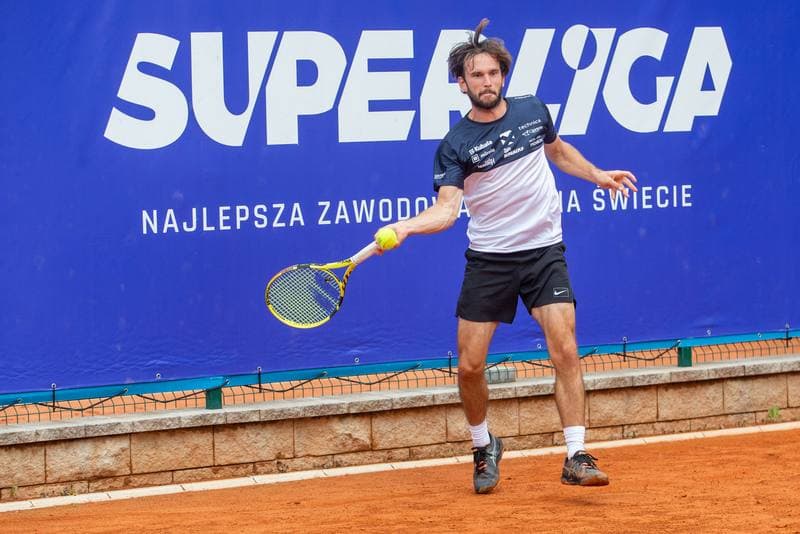 Tennis. Lotto SuperLiga. KT Kubala Ustron - Park Tenisowy Olimpia Poznan. 07.08.2022