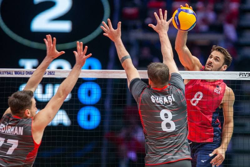 Volleyball. FIVB Men's World Championship. USA - Turkey. 04.09.2022