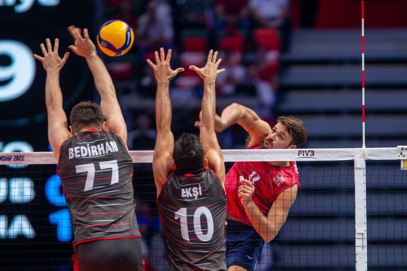 Volleyball. FIVB Men's World Championship. USA - Turkey. 04.09.2022