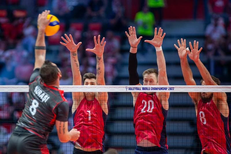 Volleyball. FIVB Men's World Championship. USA - Turkey. 04.09.2022