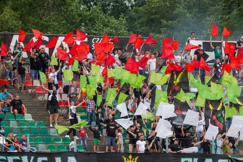 Football. Fortuna I Liga. Zaglebie Sosnowiec - Chrobry Glogow. 21.08.2022