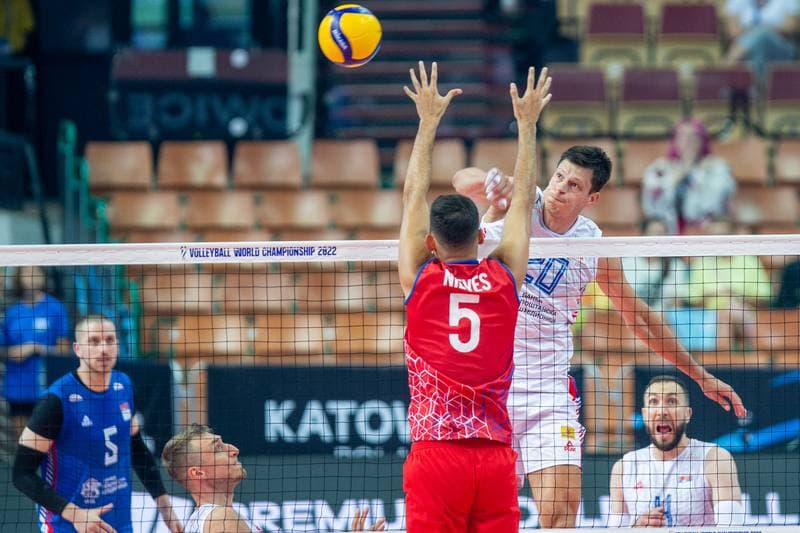 Volleyball. FIVB Men's World Championship. Serbia - Puerto Rico. 29.08.2022