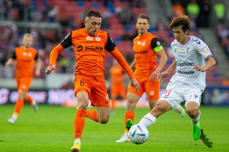 Football. PKO BP Ekstraklasa. Gornik Zabrze - Zaglebie Lubin. 01.10.2022