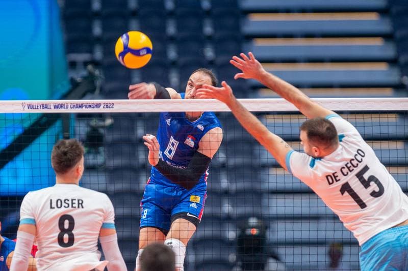 Volleyball. FIVB Men's World Championship. Serbia - Argentina. 06.09.2022