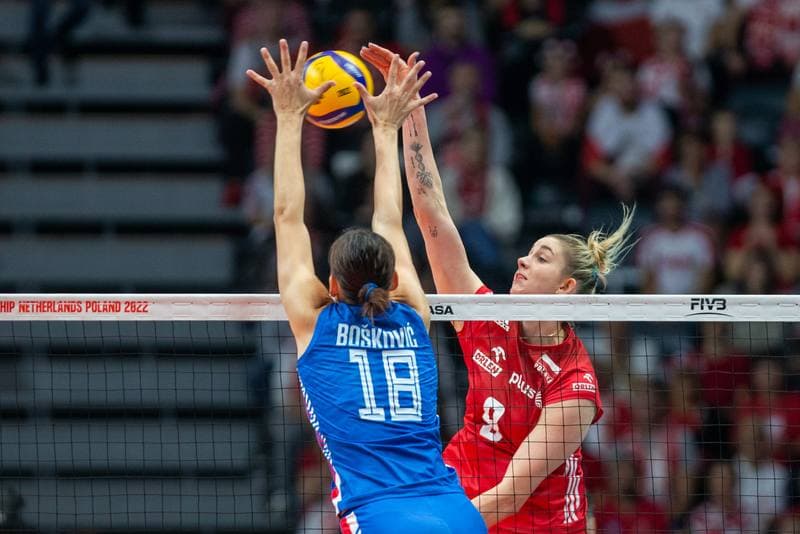 Volleyball. FIVB Women's World Championship. Serbia - Poland. 11.10.2022