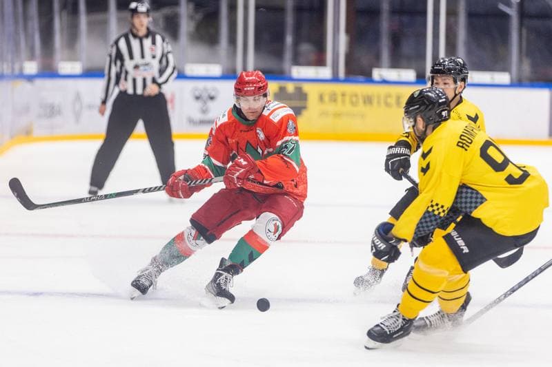Ice Hockey. Polska Hokej Liga. GKS Katowice - Zaglebie Sosnowiec. 28.10.2022