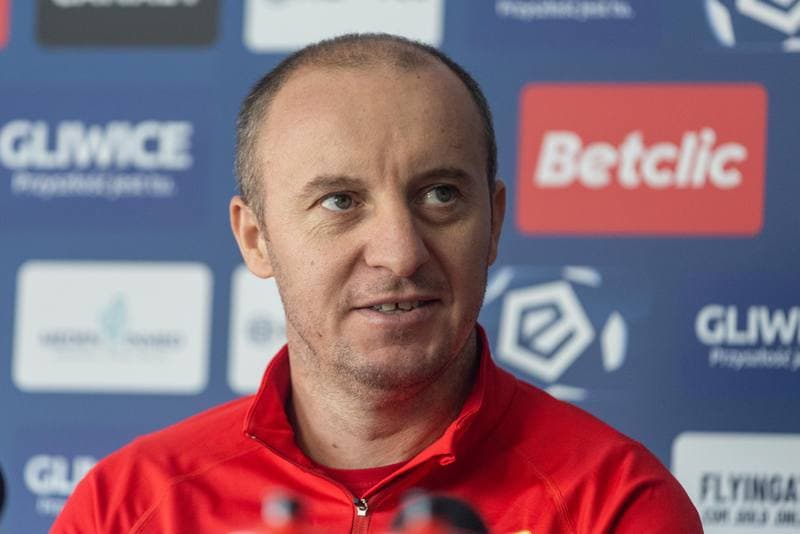 Football. Piast Gliwice. Press Conference. 03.11.2022