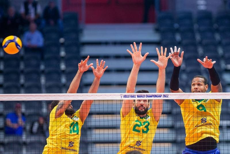 Volleyball. FIVB Men's World Championship. Brazil - Iran. 06.09.2022