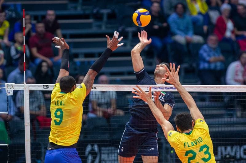 Volleyball. FIVB Men's World Championship. Brazil - Iran. 06.09.2022