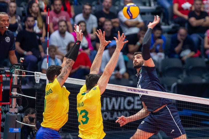 Volleyball. FIVB Men's World Championship. Brazil - Iran. 06.09.2022