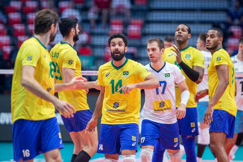 Volleyball. FIVB Men's World Championship. Argentina - Brazil. 08.09.2022