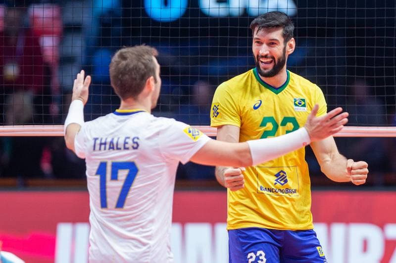 Volleyball. FIVB Men's World Championship. Argentina - Brazil. 08.09.2022