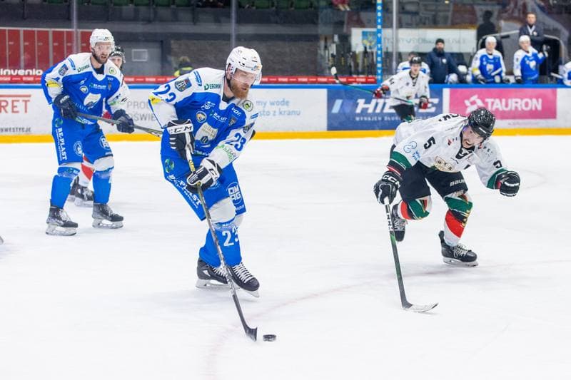 Ice Hockey. Polska Hokej Liga. GKS Tychy - Re-Plast Unia Oswiecim. 23.11.2022