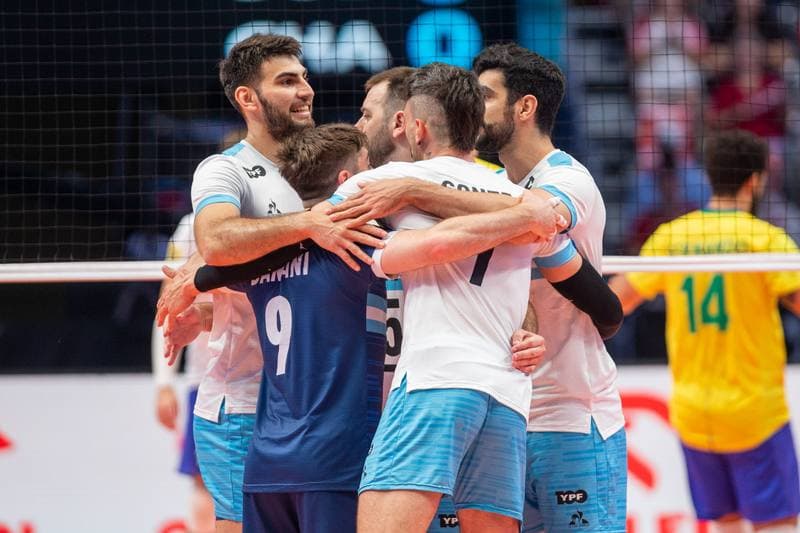 Volleyball. FIVB Men's World Championship. Argentina - Brazil. 08.09.2022